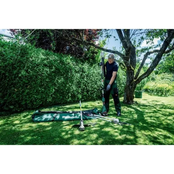 Metabo MA 36-18 LTX BL Q Moteur multifonctions pour jardin sans fil 18 V, poignée ronde, moteur Brushless, système Metabo Quick - Sans batterie ni chargeur Metabo MA 36-18 LTX BL Q Moteur multifonctions pour jardin sans fil 18 V, poignée ronde, moteur Brushless, système Metabo Quick - Sans batterie ni chargeur