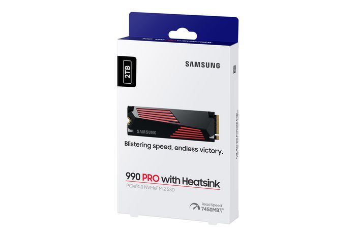 Samsung SSD 990 PRO NVMe M.2 PCIe 4.0 2 To avec dissipateur