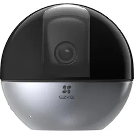 EZVIZ Caméra de Sécurité Intérieure E6 - 5MP, Vision 360°, Détection Humaine et Animale, Vision Nocturne, Zoom, Audio Bidirectionnel