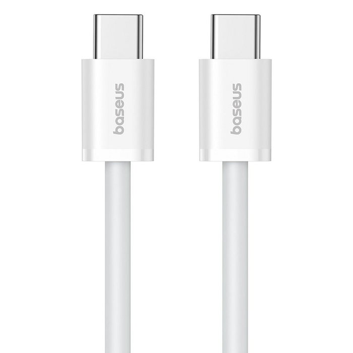 Baseus Câble USB-C vers USB-C P10365200211-01 Blanc 2 m