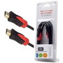 Savio Câble HDMI CL-95 Noir Rouge 1,5 m