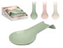 Kinvara Repose-cuillère en plastique couleurs assorties 11x26x3 cm (Set de 48)