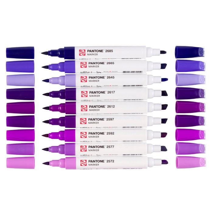 Talens | Pantone Set de Marqueurs 9x Violet