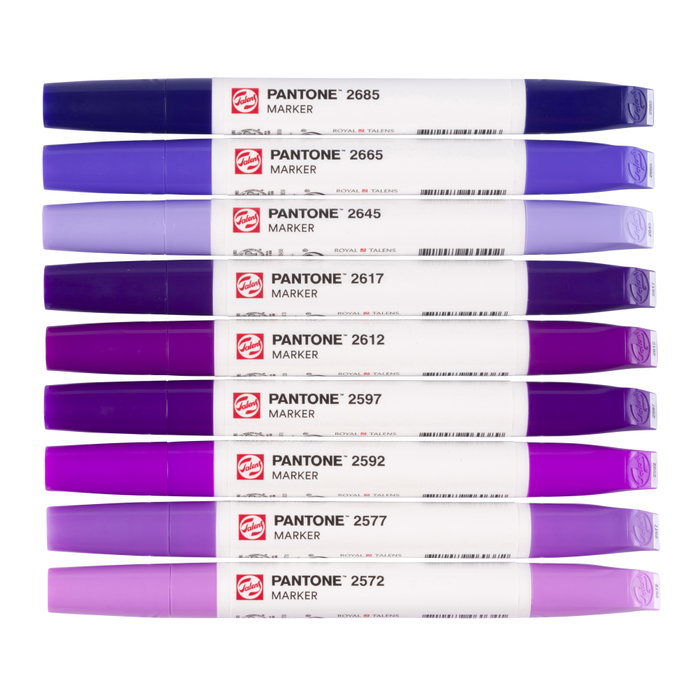 Talens | Pantone Set de Marqueurs 9x Violet