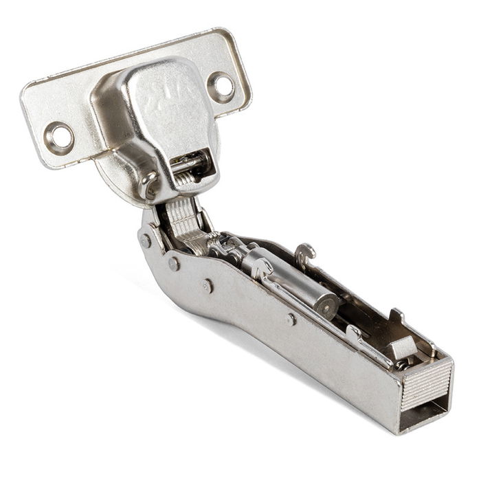 HERRAJES ALK Bisagra PUMA CLIP CAM Ø35mm Ouverture 105º Angle 45º Ala Inclinada Cierre Amortiguado Acero Níquel HERRAJES ALK Bisagra PUMA CLIP CAM Ø35mm Ouverture 105º Angle 45º Ala Inclinada Cierre Amortiguado Acero Níquel