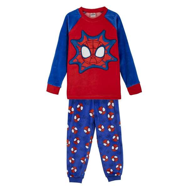 Cerdá - Pyjama long coral pour enfant 3 ans en tissu fleece avec applications Spider-Man - Taille 3 ans Cerdá - Pyjama long coral pour enfant 3 ans en tissu fleece avec applications Spider-Man - Taille 3 ans