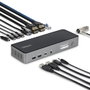 Startech DK30C2DPEPRUE Station d'accueil USB-C Triple 4K 60Hz 14 ports 140W DisplayLink 2.5GbE