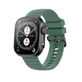 myPhone Watch Tool Smartwatch Noir Vert - Étanche IP67, 2.01" Bluetooth 5.1, Moniteur Cardiaque, Podomètre