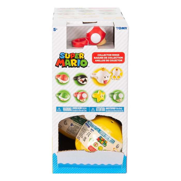 Super Mario présentoir anneaux Mystery Capsule (9)