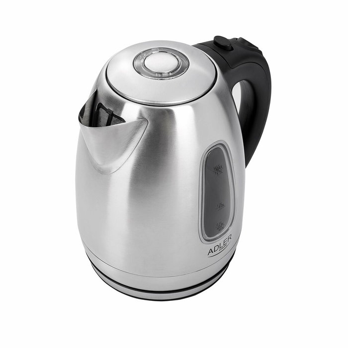 Adler AD 1223 Bouilloire Noir Acier inoxydable 2000 W 1,7 L