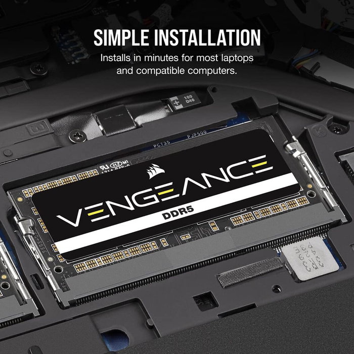 Corsair CMSX32GX5M1A5600C48 Vengeance DDR5 32 GB 5600 MHz SO-DIMM CL48