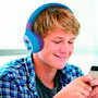 Lexibook Casque audio pour enfants Disney Stitch HPBT010D - Bluetooth et filaire 2 en 1 - Ajustable - À partir de 3 ans
