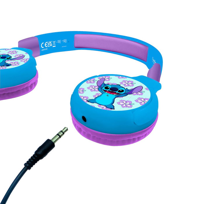 Lexibook Casque audio pour enfants Disney Stitch HPBT010D - Bluetooth et filaire 2 en 1 - Ajustable - À partir de 3 ans Lexibook Casque audio pour enfants Disney Stitch HPBT010D - Bluetooth et filaire 2 en 1 - Ajustable - À partir de 3 ans