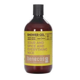 BENECOS Gel Douche Gingembre et Citron 500ml Bio Vegan