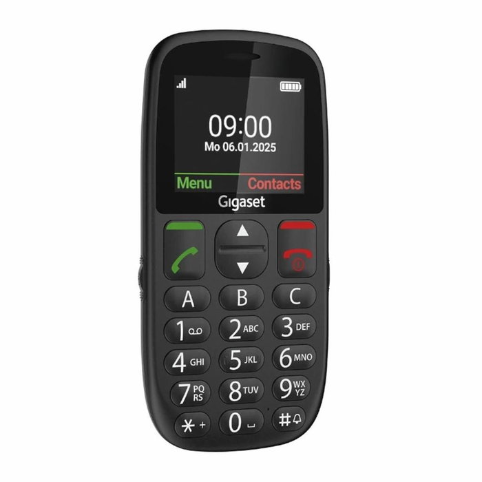 Gigaset GL395 Téléphone Mobile Senior Noir