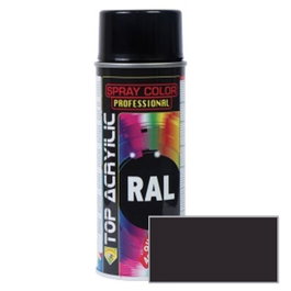 TOP ACRYLIC Spray Acrylique Marron/Gris RAL-8019 400ml