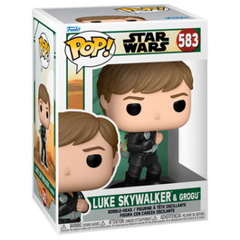 FUNKO Figura POP Star Wars El Libro de Boba Fett 2 Luke Skywalker & Grogu