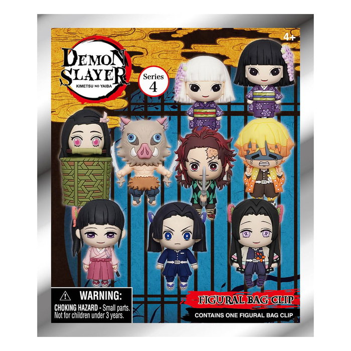 Demon Slayer: Kimetsu no Yaiba présentoir porte-clés sac à dos 3D Series 4 (24) Demon Slayer: Kimetsu no Yaiba présentoir porte-clés sac à dos 3D Series 4 (24)