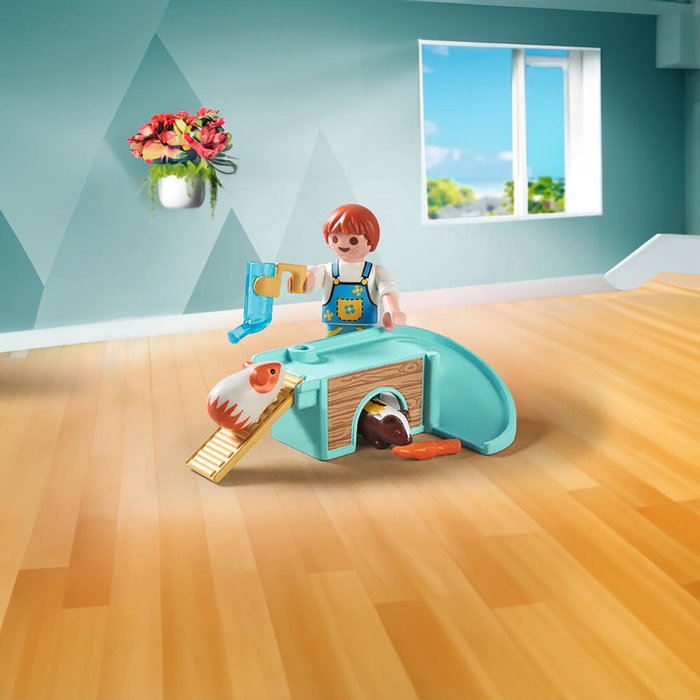 PLAYMOBIL Maison pour Cochons d'Inde 71746 avec Cachettes, Escalier, Bouteille d'Eau et Accessoires, Jouet pour Enfants dès 4 Ans PLAYMOBIL Maison pour Cochons d'Inde 71746 avec Cachettes, Escalier, Bouteille d'Eau et Accessoires, Jouet pour Enfants dès 4 Ans