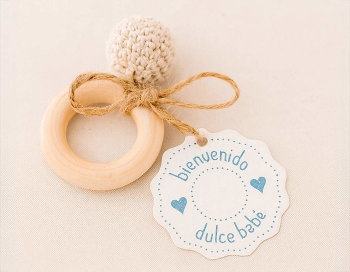 Innspiro Kit 4 Tampons Bois Naissance et Bienvenue Bébé avec Encre Bleu Océan Innspiro Kit 4 Tampons Bois Naissance et Bienvenue Bébé avec Encre Bleu Océan
