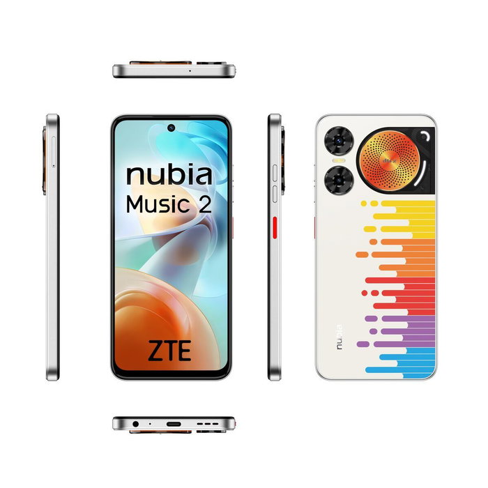 ZTE Nubia Music 2 5G, 128 Go, 4 Go RAM, 6,7 pouces, Multicolore