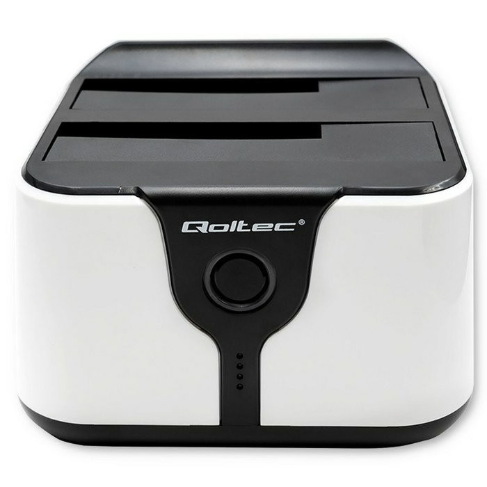 QOLTEC Station d'accueil USB 3.0 pour HDD et SSD, noir QOLTEC Station d'accueil USB 3.0 pour HDD et SSD, noir