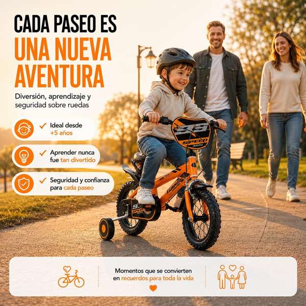 Toimsa Bicicleta 12" Speed Racing