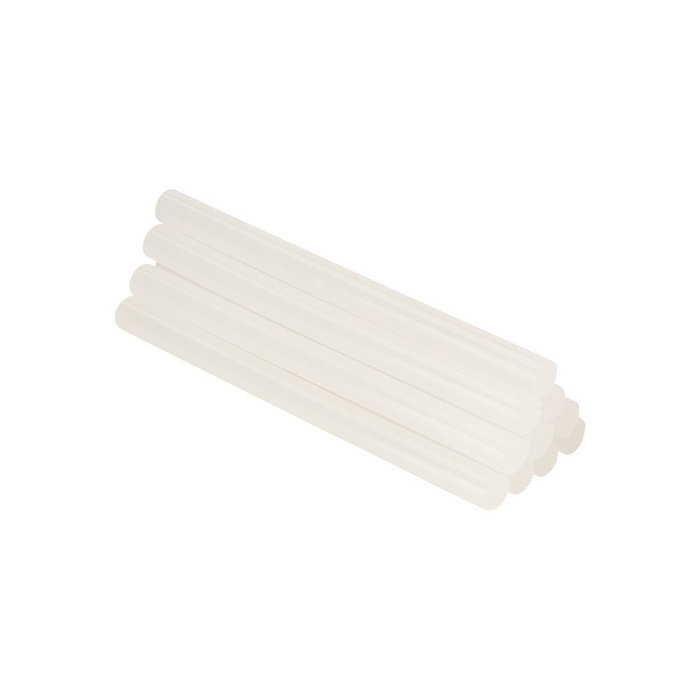 Salki Bâtonnets de colle thermofusible translucide ø8 x 120 mm, blister de 20 pcs Salki Bâtonnets de colle thermofusible translucide ø8 x 120 mm, blister de 20 pcs