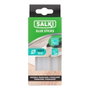 Salki Bâtonnets de colle thermofusible translucide ø8 x 120 mm, blister de 20 pcs
