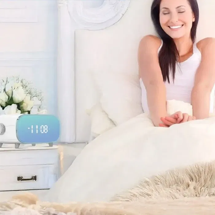 CGV Réveil Simulateur d'Aube Alba - Radio-réveil, Crépuscule Programmable, 60 Stations FM, Sons Naturels et Bruits Blancs