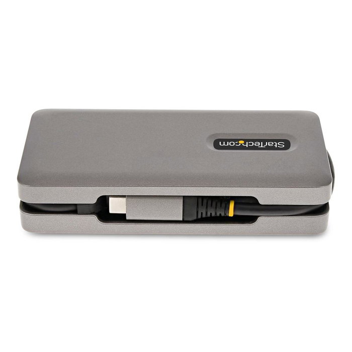 Startechcom Station d'accueil USB-C 3.2 Gen 2 avec HDMI, DisplayPort, Ethernet Gigabit, 4K 60Hz, 100W Power Delivery, Gris Startechcom Station d'accueil USB-C 3.2 Gen 2 avec HDMI, DisplayPort, Ethernet Gigabit, 4K 60Hz, 100W Power Delivery, Gris