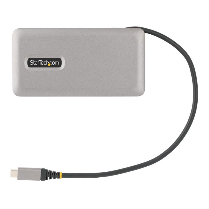 Startechcom Station d'accueil USB-C 3.2 Gen 2 avec HDMI, DisplayPort, Ethernet Gigabit, 4K 60Hz, 100W Power Delivery, Gris Startechcom Station d'accueil USB-C 3.2 Gen 2 avec HDMI, DisplayPort, Ethernet Gigabit, 4K 60Hz, 100W Power Delivery, Gris