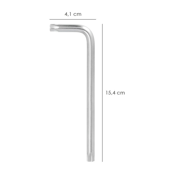 WOLFPACK LINEA PROFESIONAL Clé Torx Inviolable Larga T50 WOLFPACK LINEA PROFESIONAL Clé Torx Inviolable Larga T50