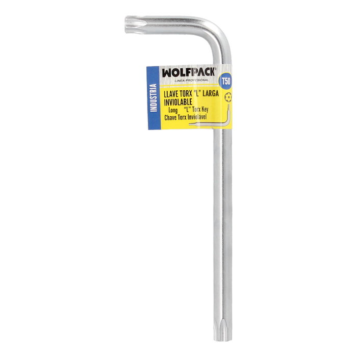 WOLFPACK LINEA PROFESIONAL Clé Torx Inviolable Larga T50 WOLFPACK LINEA PROFESIONAL Clé Torx Inviolable Larga T50