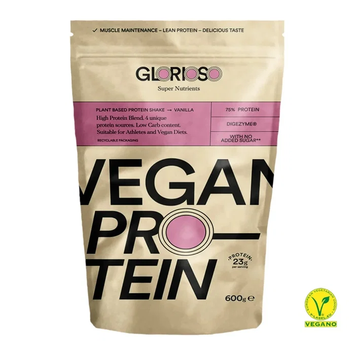 GLORIOSO Glorioso Vegan Protein Vainilla 600g GLORIOSO Glorioso Vegan Protein Vainilla 600g