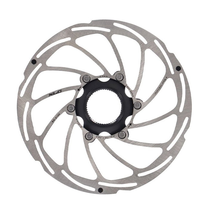 XLC BR-X138 Disque de frein Centerlock 180 mm Plata XLC BR-X138 Disque de frein Centerlock 180 mm Plata