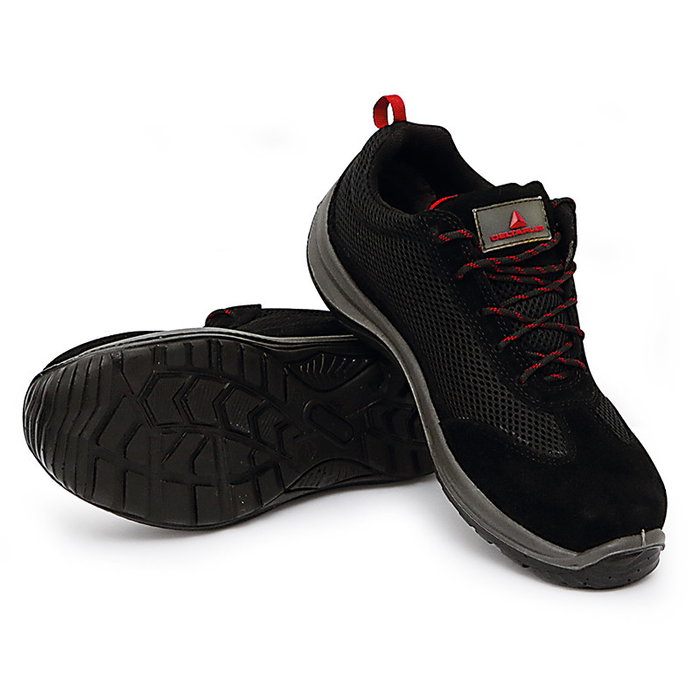 DELTA PLUS Chaussure de sécurité S1P Asti - Puntera composite - Suela antiperforación - Couleur Beige - Tailles 36 à 48