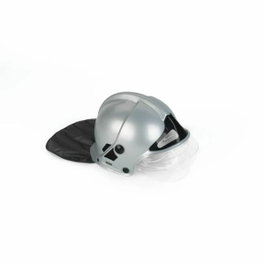 Klein Casque de pompier gris avec visière escamotable et protège-nuque
