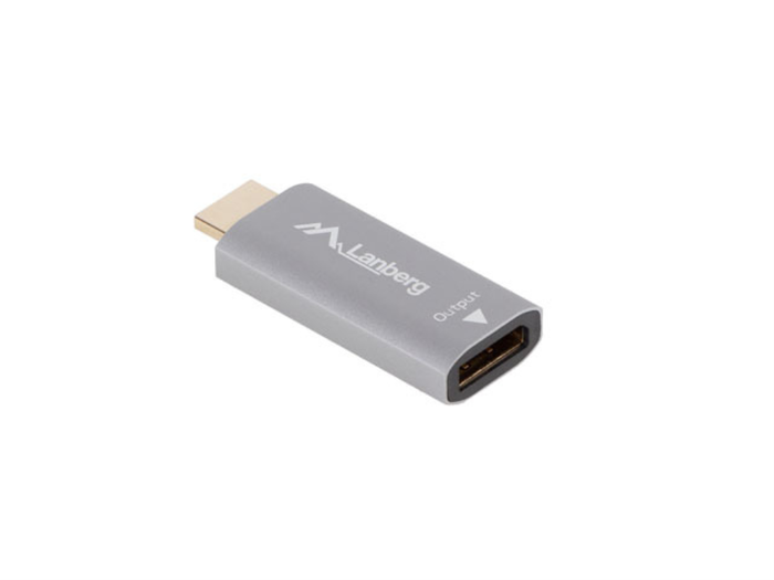 Lanberg Adaptateur HDMI DisplayPort 4K 144Hz Lanberg Adaptateur HDMI DisplayPort 4K 144Hz