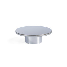 HERRAJES ALK Bouton LUNA Ø60 mm Chrome