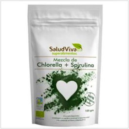 Salud Viva Mélange Chlorelle et Spiruline BIO 125g