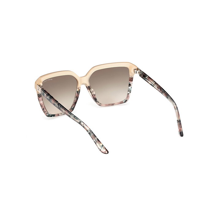 Guess By Marciano GM00009 Lunettes de soleil femme carrées Havana 58 mm