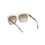 Guess By Marciano GM00009 Lunettes de soleil femme carrées Havana 58 mm