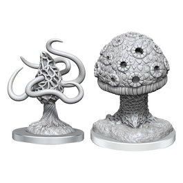 D&D Nolzur's Marvelous Miniatures pack 2 miniatures à peindre Shrieker & Violet Fungus