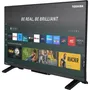 Toshiba 32LV2563DG - Téléviseur LED Smart TV 32 Pouces (82 cm) Full HD 1920x1080 avec WiFi et 2 Ports HDMI