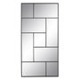 BigBuy Home Miroir mural Noir Vertical 90 x 2 x 180 cm