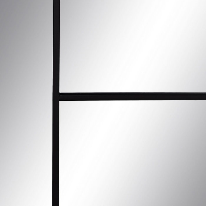 BigBuy Home Miroir mural Noir Vertical 90 x 2 x 180 cm BigBuy Home Miroir mural Noir Vertical 90 x 2 x 180 cm