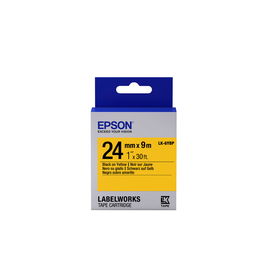 Etiquettes pour Imprimante Epson C53S656005 Noir Noir/Jaune