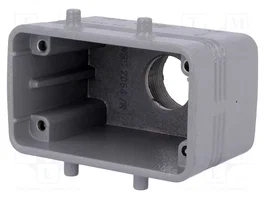 ILME Boîtier pour connecteurs HDC taille 57.27 droit PG16