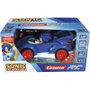 CARRERA - Voiture radio commandée Team Sonic à l'échelle 1:18 avec feux LED - Longueur 27 cm - Véhicule RC - Âge recommandé : 6 ans et plus